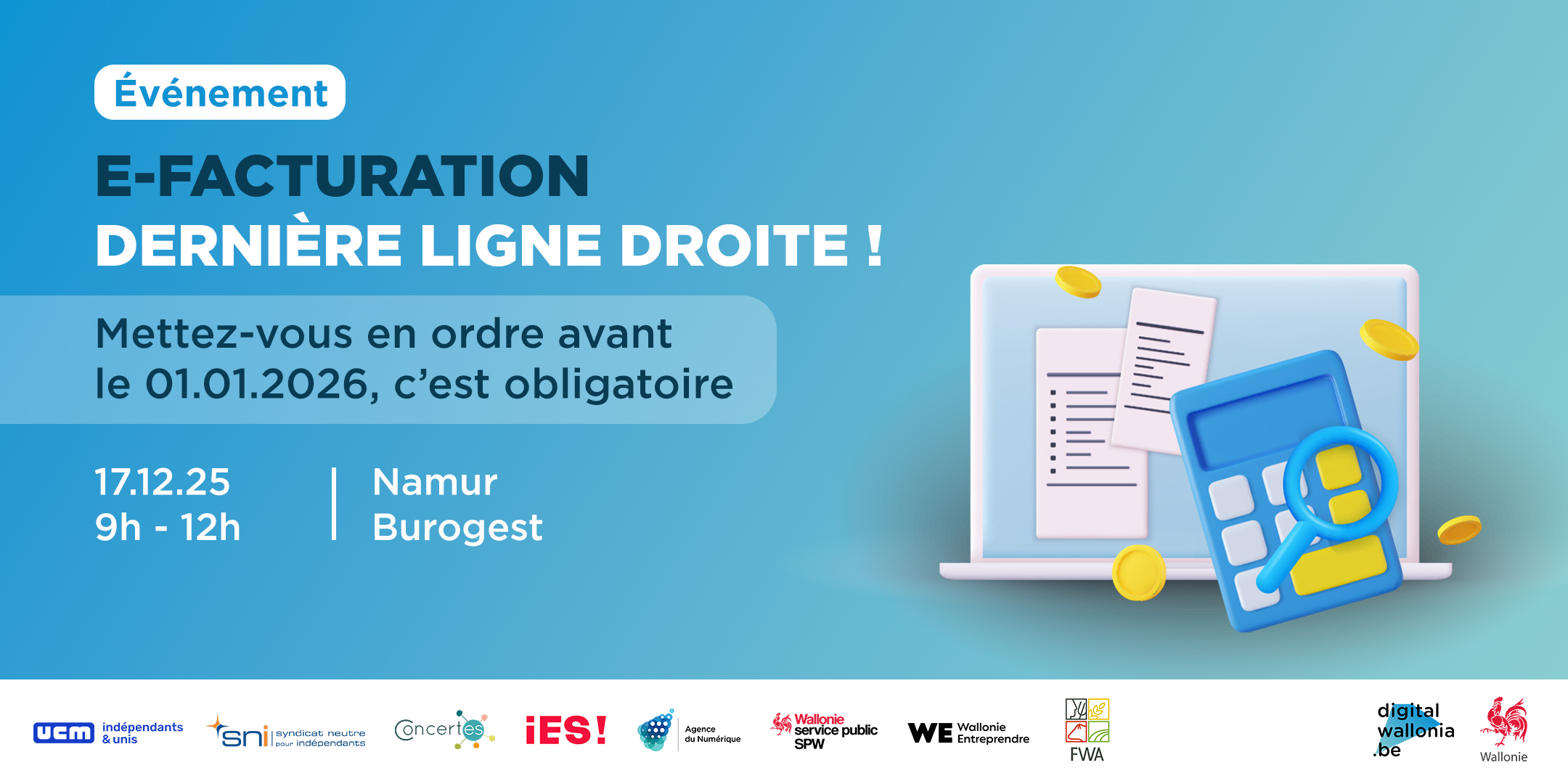 e-facturation derniere ligne droite. Préparez votre association au changement