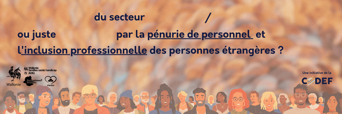 Employeur·se du secteur associatif / de l'économie sociale, ou juste intrigué·e par la pénurie de personnel et l'inclusion professionnelle ? Rejoignez-nous le 13 mars à la Grand Poste de Liège pour une matinée dédiée à la diversité et l'inclusion. Évènement organisé par la CODEF.