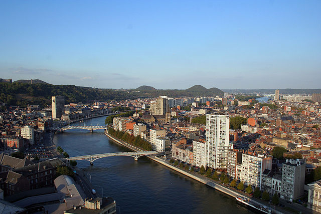 Vue sur Liège