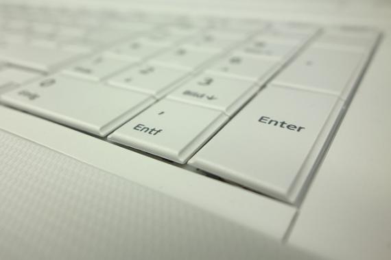 Touches d'un clavier d'ordinateur