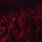 Foule lors d'un concert de musique