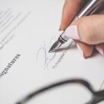 Signature contrat