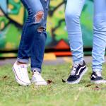 Jambes de jeunes
