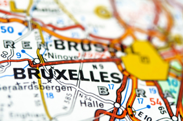 Carte géographique (Bruxelles)